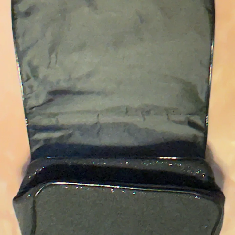 Lancome Black Sparkly Cosmetic Travel Bag